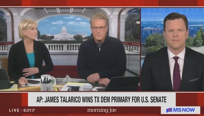 Scarborough Swoons Over Talarico: 'A Lot Like Barack Obama'