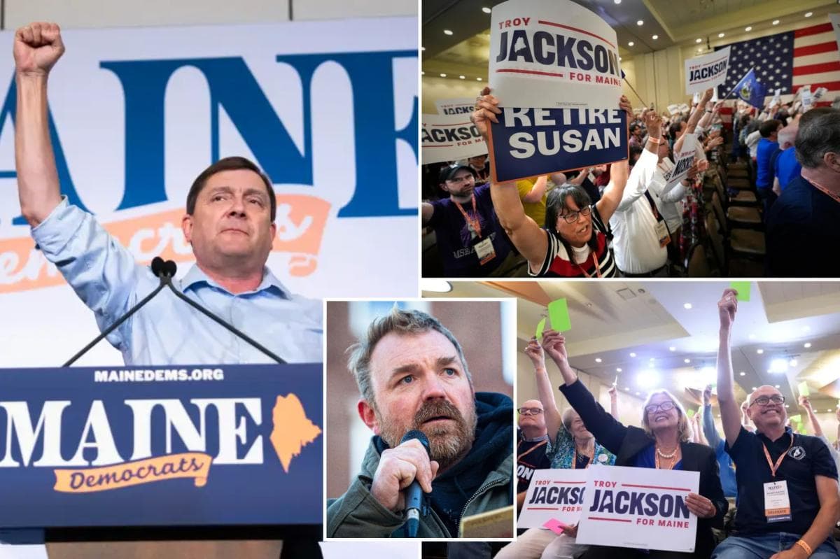 Who is Troy Jackson? Maine's swap-in for Graham Platner in Senate race