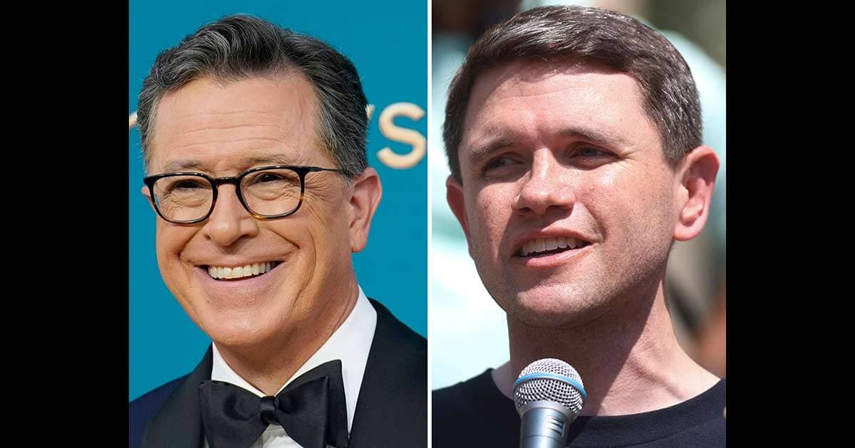 Stephen Colbert blasts CBS for nixing James Talarico interview