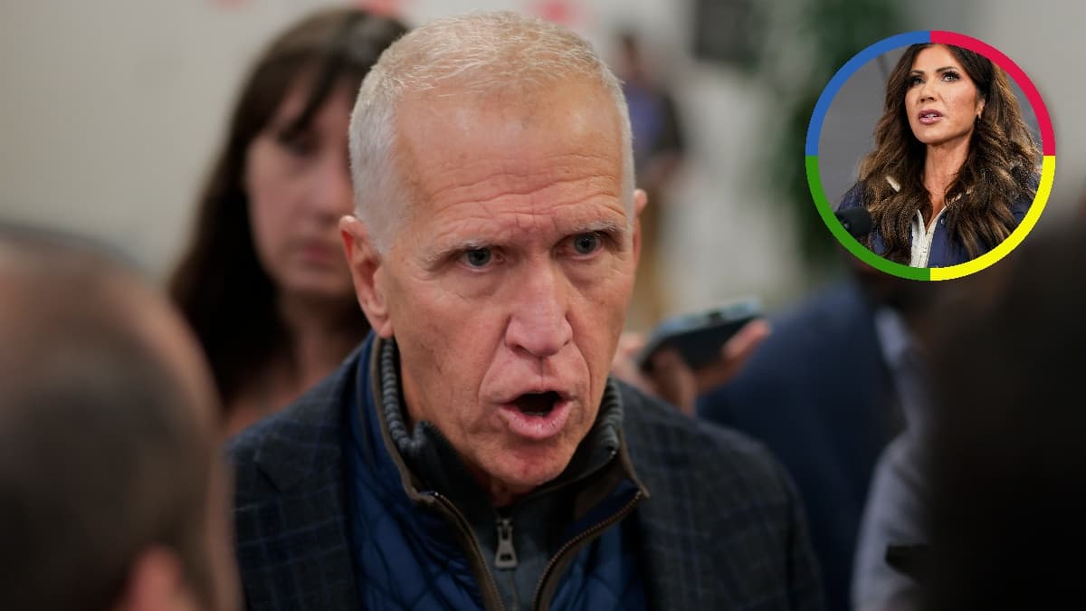 Senate Republican Thom Tillis blasts Kristi Noem and wants her ousted from her job, but it's only because of this bizarre reason