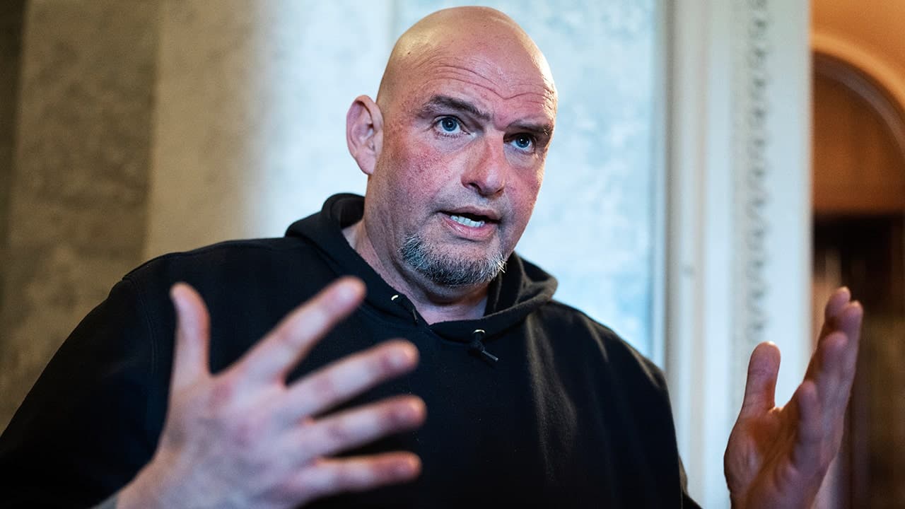 Sen Fetterman urges lower political temperature after WHCA shooting