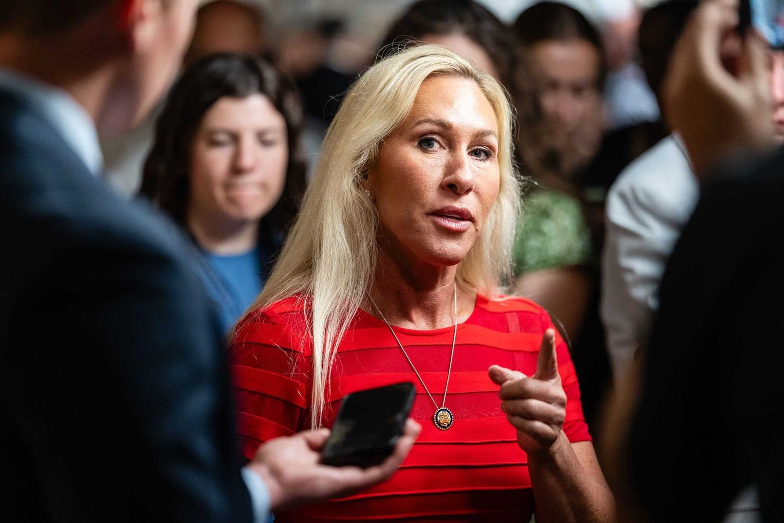 Marjorie Taylor Greene warns 'dam is breaking' in the GOP