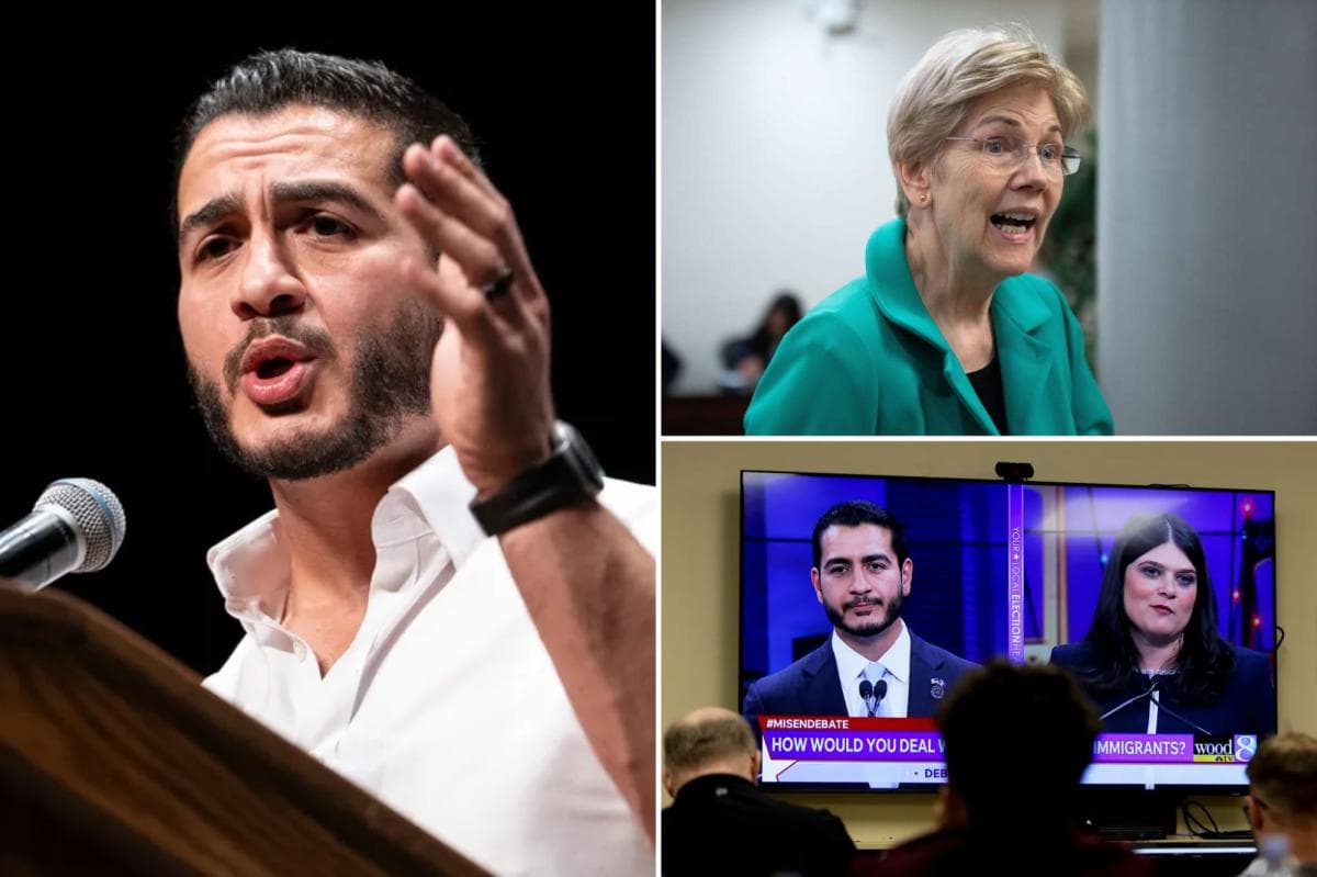 Elizabeth Warren backs far-left Michigan Senate candidate Abdul El-Sayed after Graham Platner fiasco