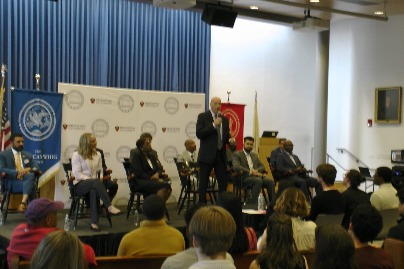 CD-12 Candidates Tangle in Princeton