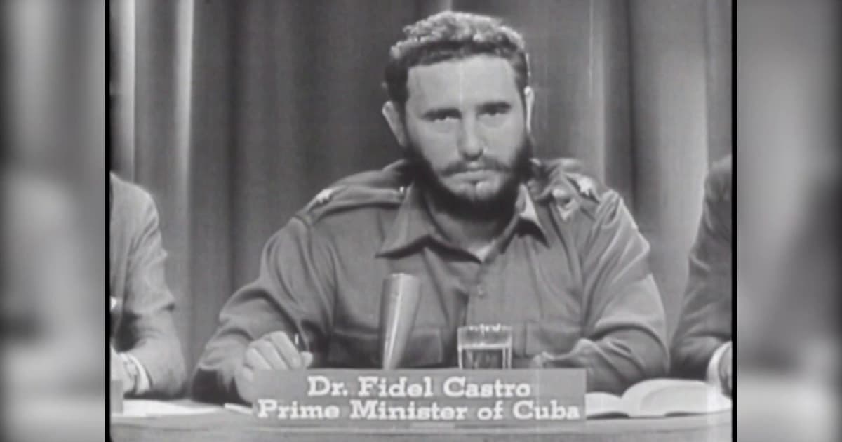 Fidel Castro says he is 'not a communist': Meet the Press Archive