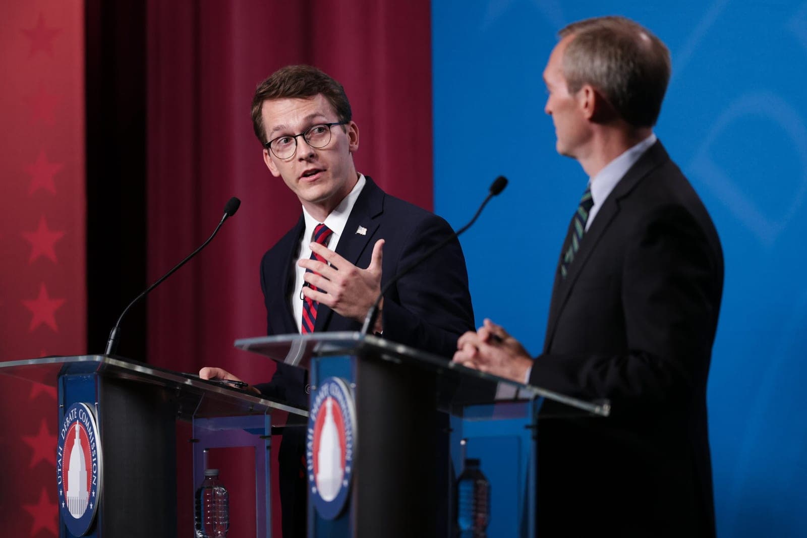 Ben McAdams, Riley Owen focus on high prices, AI policy in first policy clash