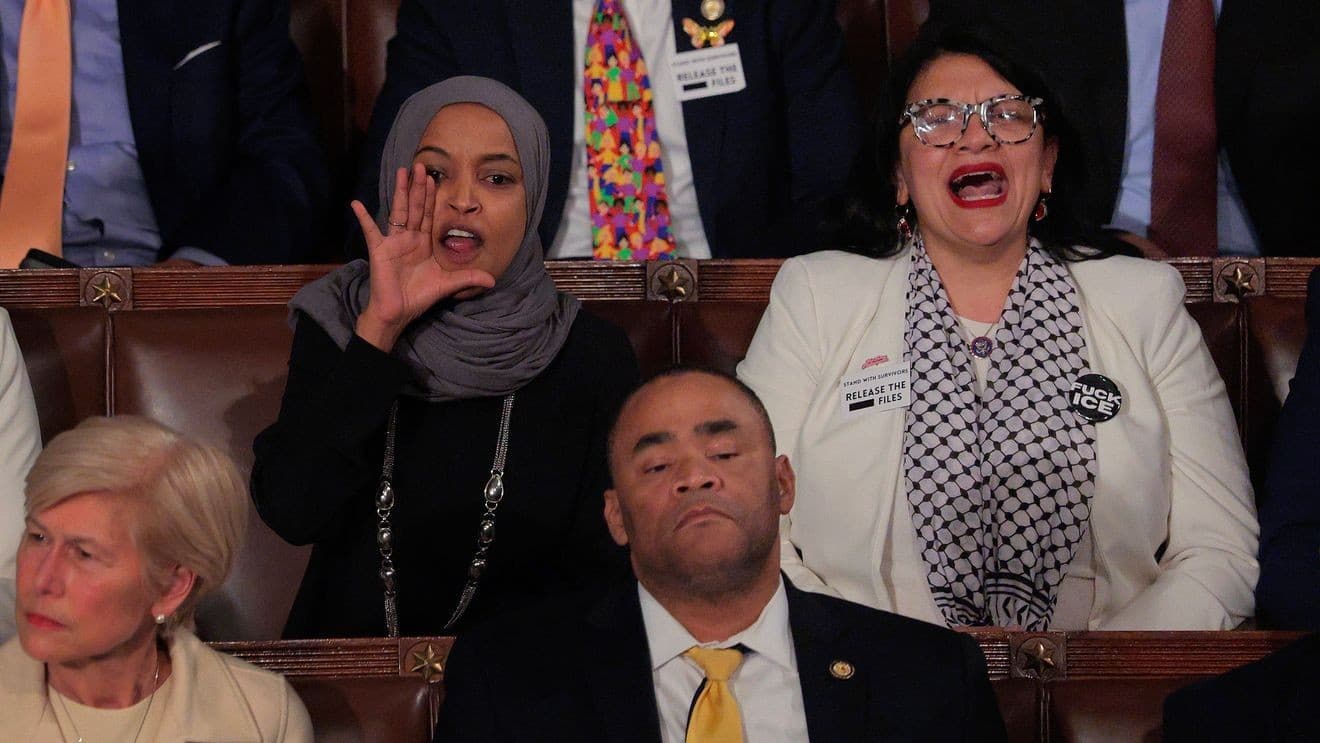 Trump calls Reps. Tlaib, Omar crooked and corrupt after SOTU outbursts