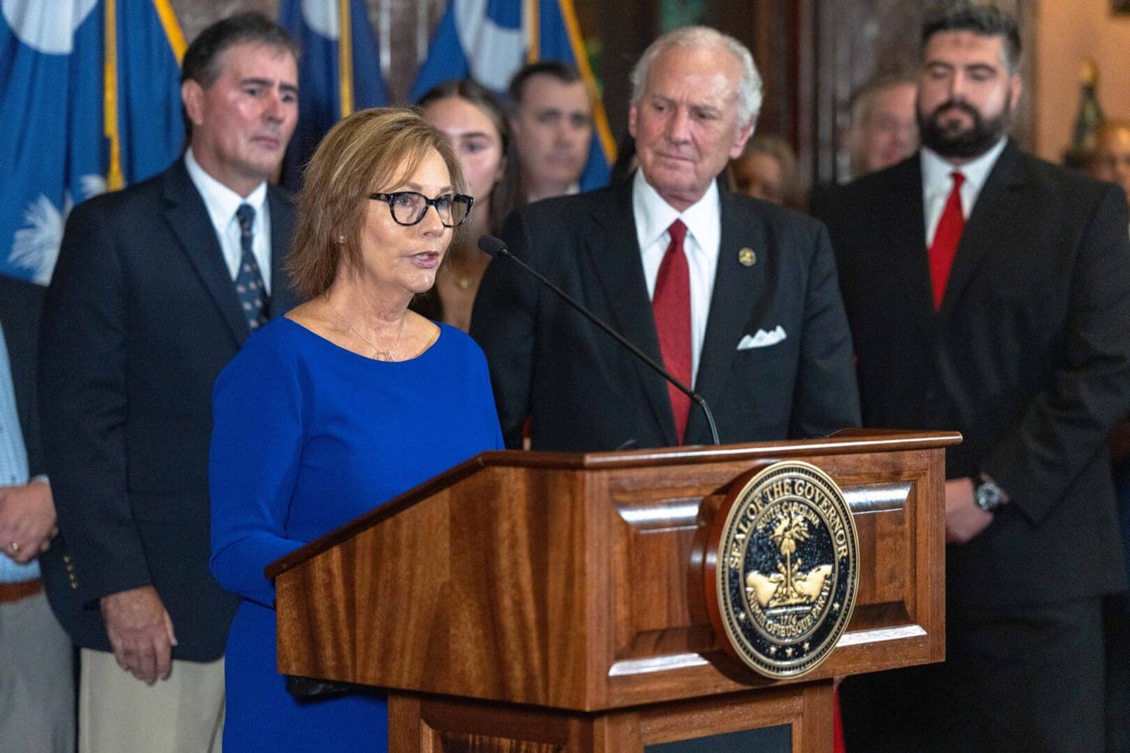 South Carolina governor picks Graham's sister to serve out his term