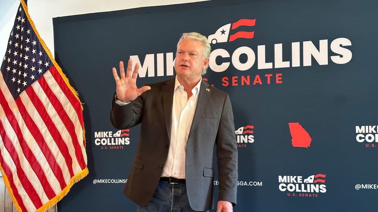 Trump endorses Rep. Mike Collins days ahead of GOP Senate runoff