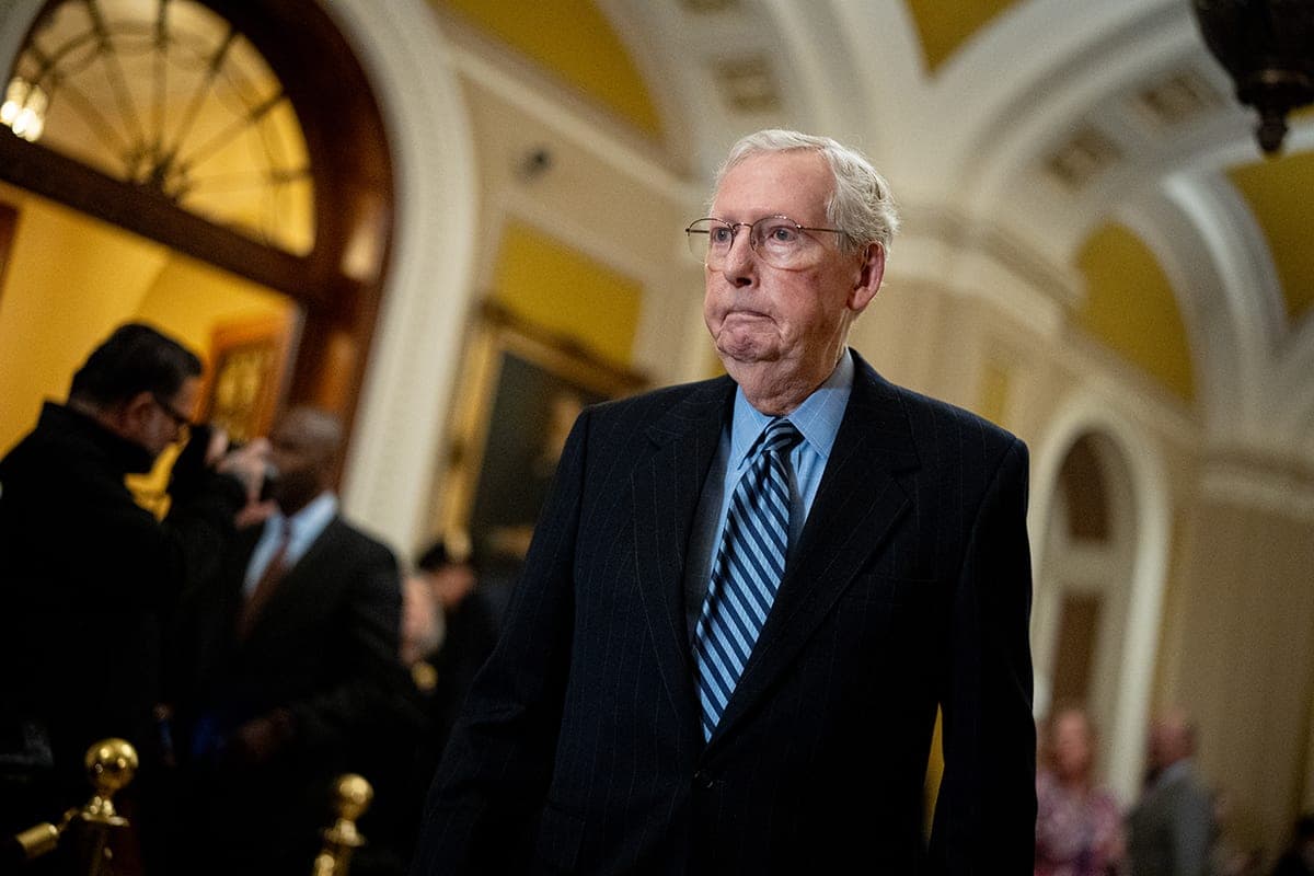 Mitch McConnell recovering at home, not cleared to work in Senate