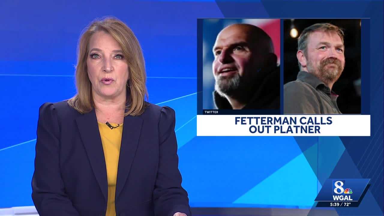 Sen. Fetterman challenges Maine Democrat over explicit text allegations