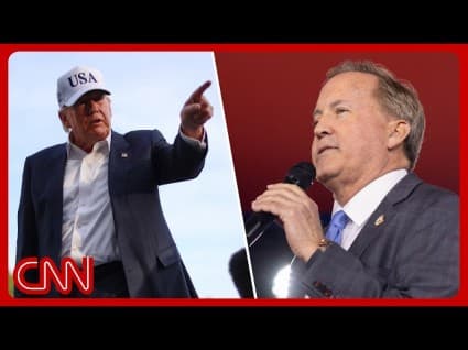 Felons Endorsing Alleged Felons: Trump Endorses Paxton