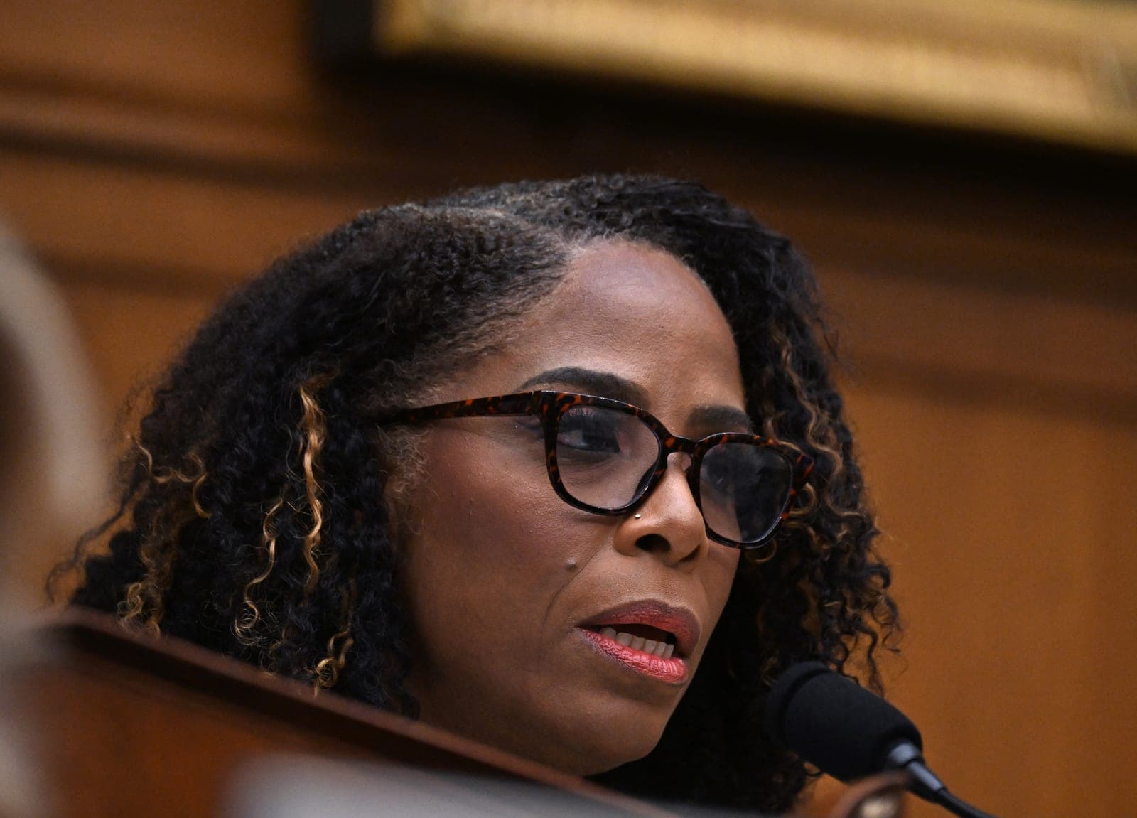 'Quick I'm Up Next': Dem Del. Plaskett Caught Texting Epstein To Help Steer Questioning During Congressional Hearing