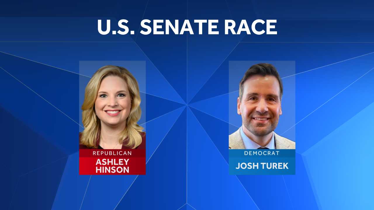 Iowa's U.S. Senate race set as Turek and Hinson advance