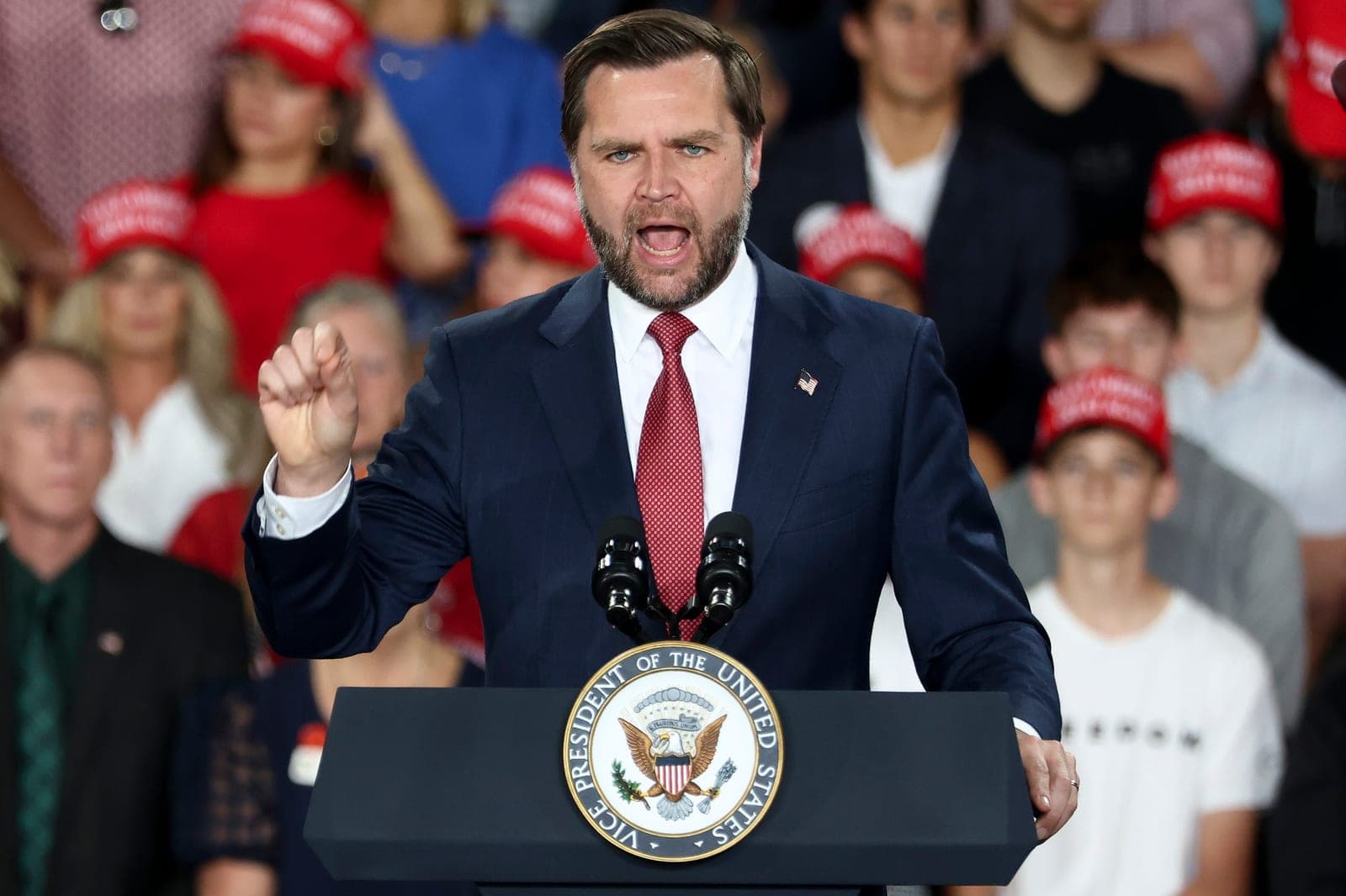 Vance Tells Florida Senate Candidate to "Get the Hell Out" of US Over Political Views