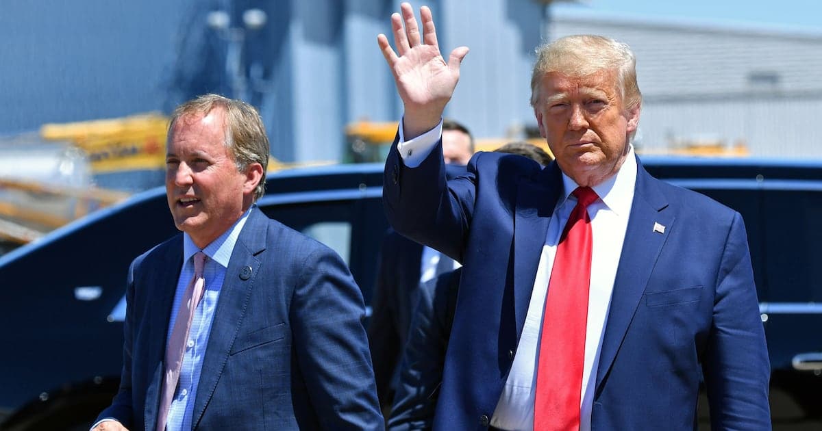 Trump Hit With Shock Ken Paxton Poll in Crucial Texas Senate Race