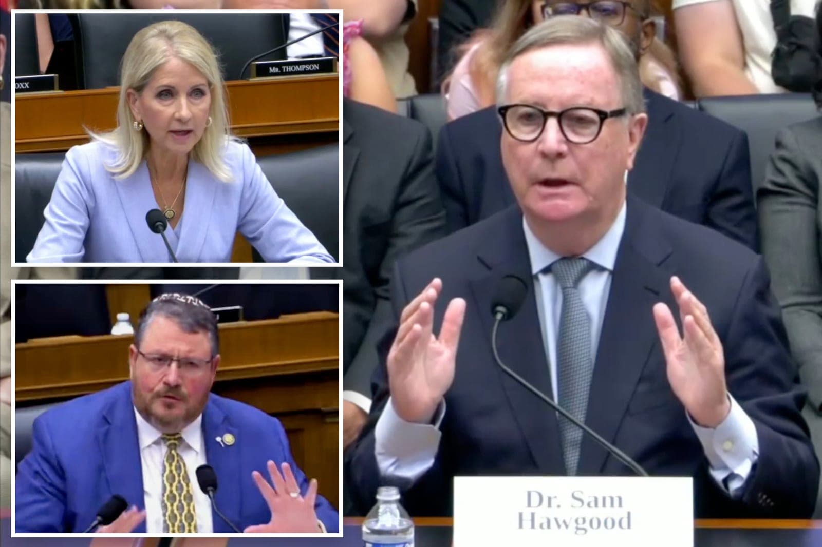 Head of top California medical school squirms when asked whether only women can get pregnant