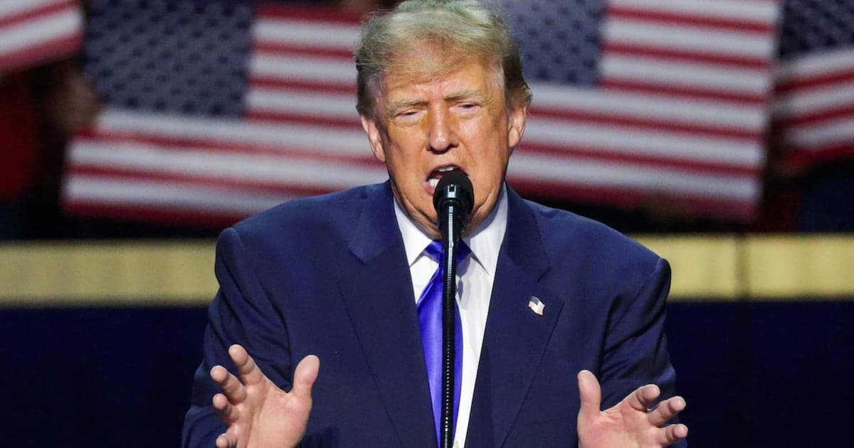 MAGA Candidate's Reaction to Trump Mockery Caught on Camera