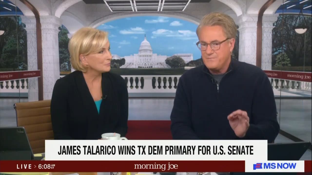 Joe Scarborough: Talarico Won Primary After GOP's Mistake