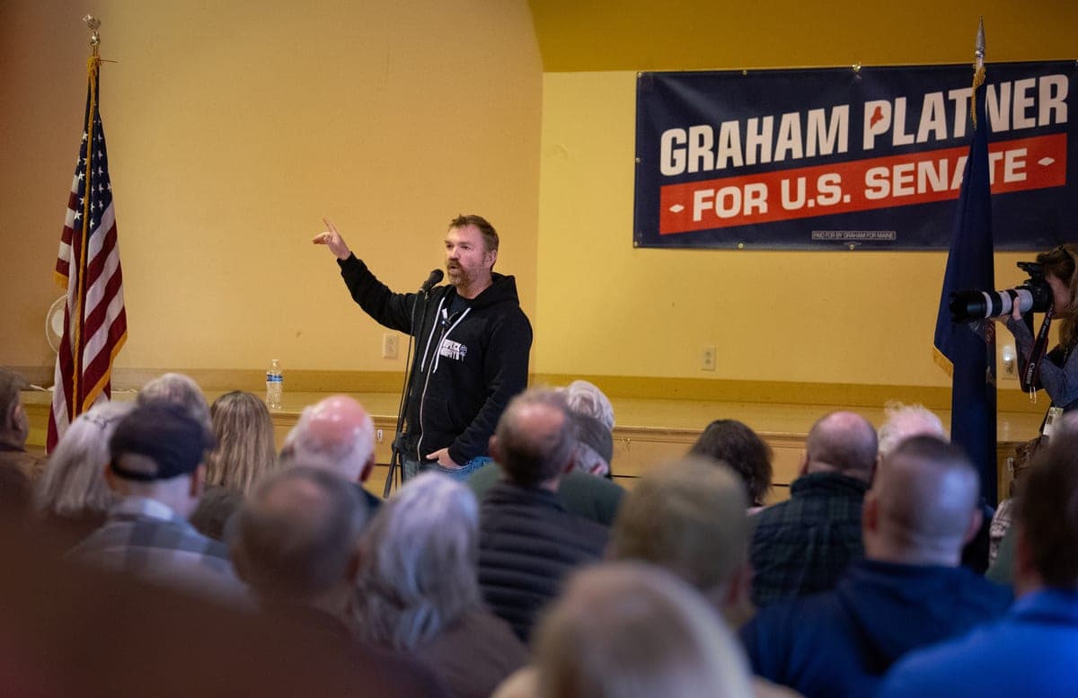 Poll: Graham Platner maintains lead over Susan Collins in Maine Senate race
