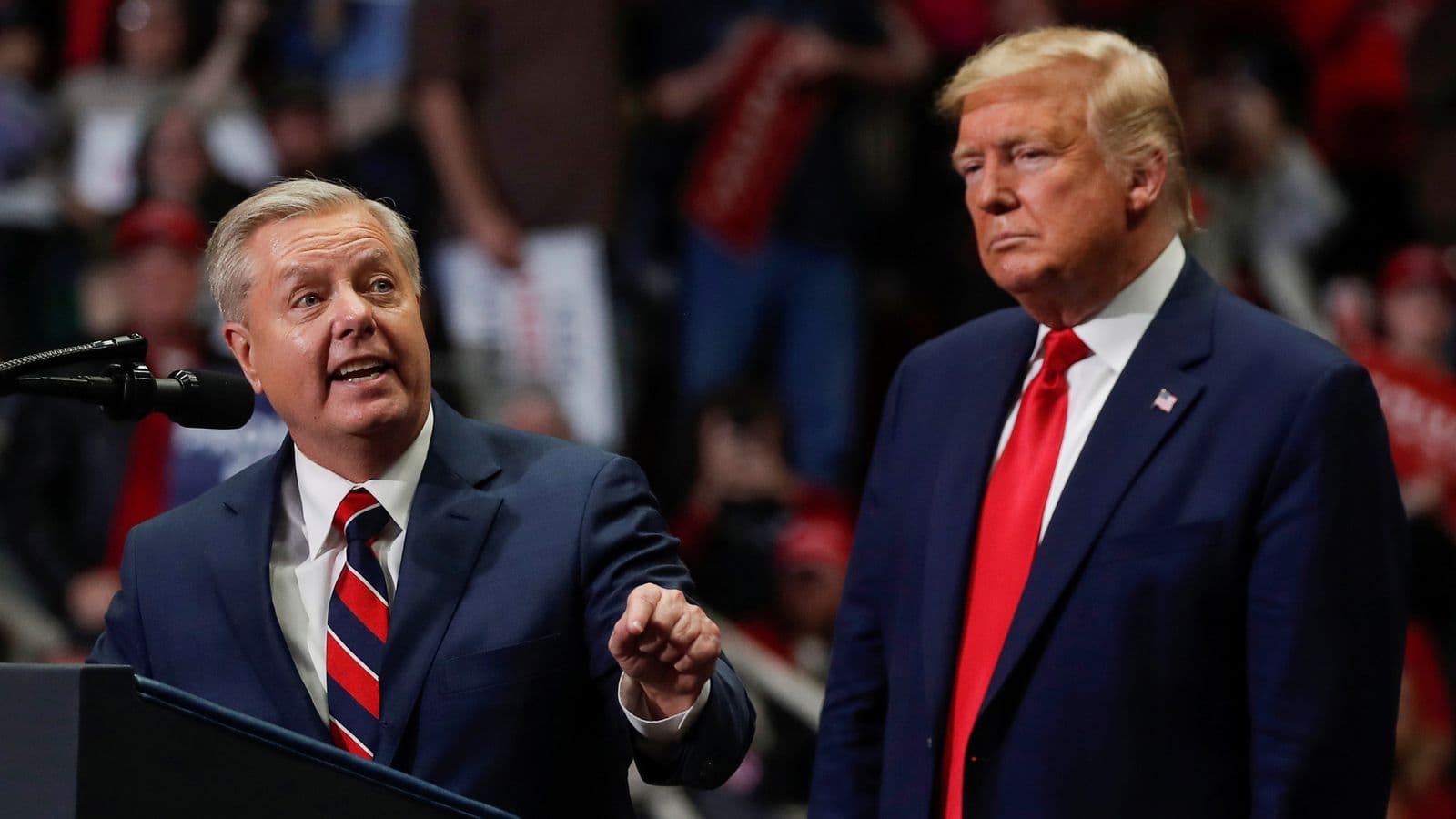 Trump pays tribute to late Senator Lindsey Graham, calls him 'one of the greatest people'