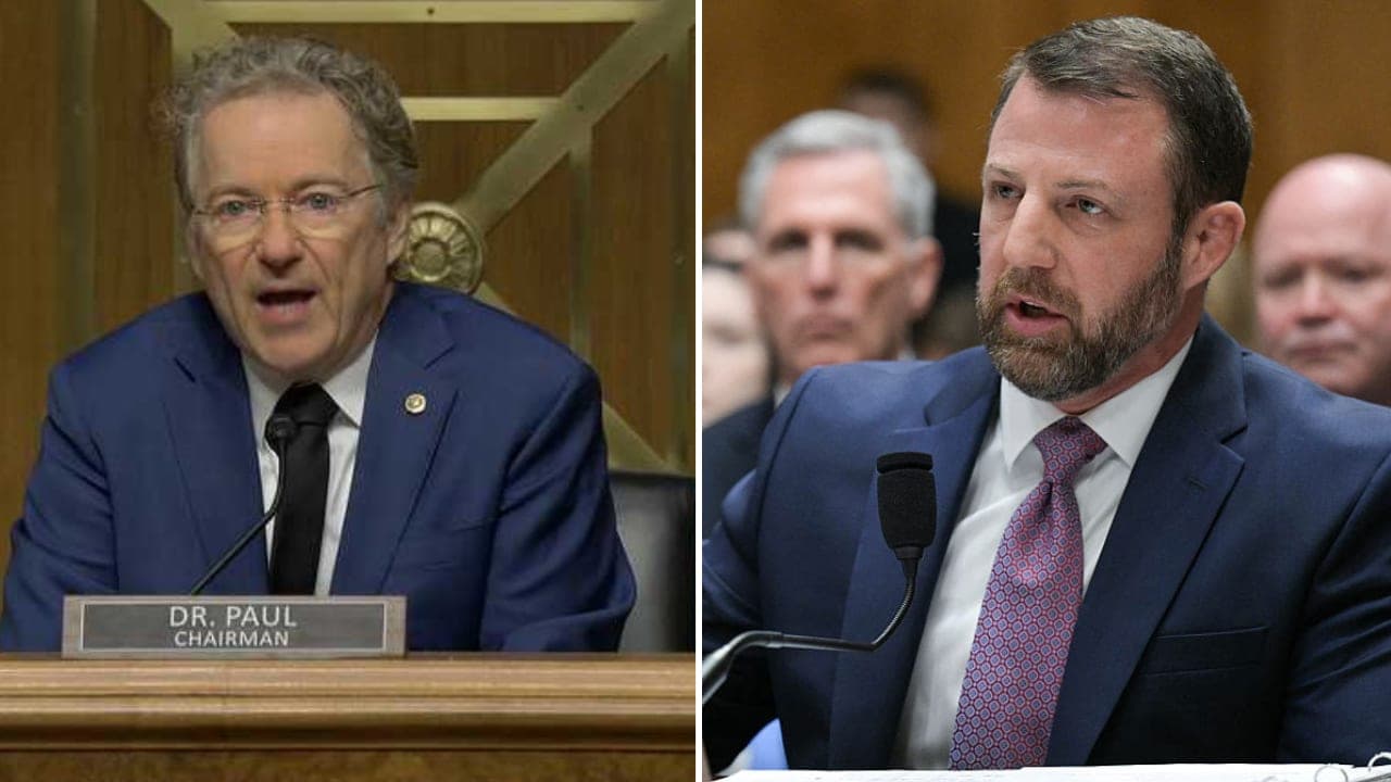 Rand Paul confronts Markwayne Mullin about 'anger issues,' assault remarks