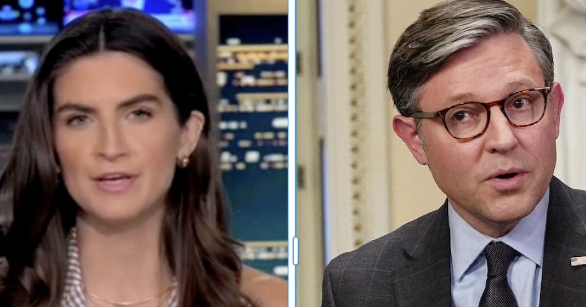 Kaitlan Collins Sounds Alarm on Mike Johnson's 'Telling' Meltdown at Manu Raju