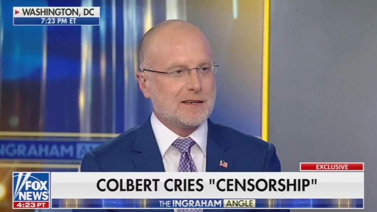 Brendan Carr Says Colbert, Talarico Are Playing 'Victims' After Interview Drama