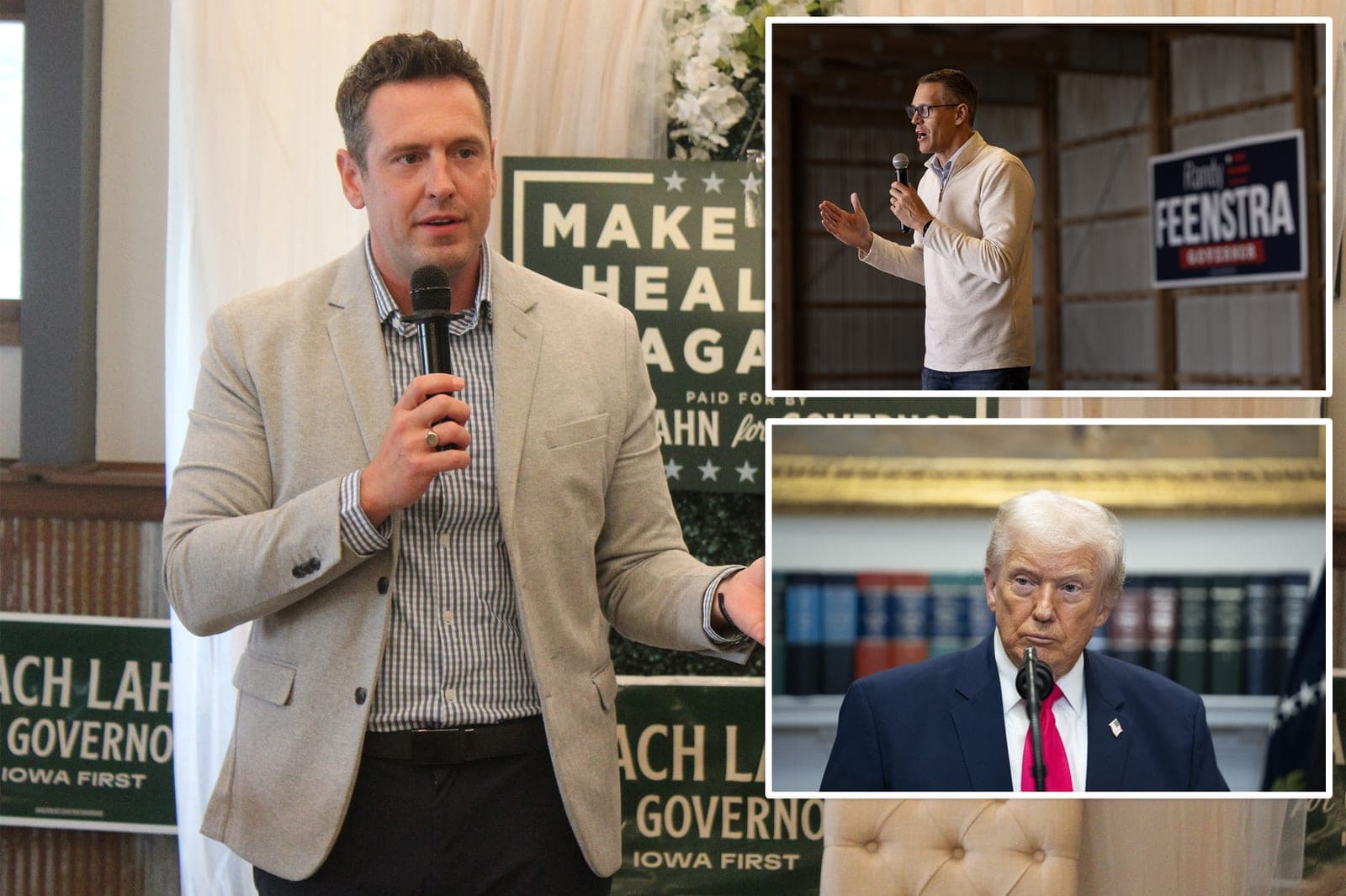 Trump pick Randy Feenstra loses Iowa governor race to Zach Lahn