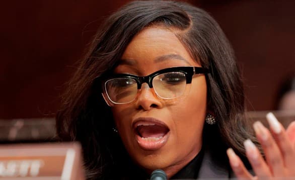 Jasmine Crockett Shares List Of Republicans Who Took Money From Epstein - Only Problem - It Was A Different Epstein!