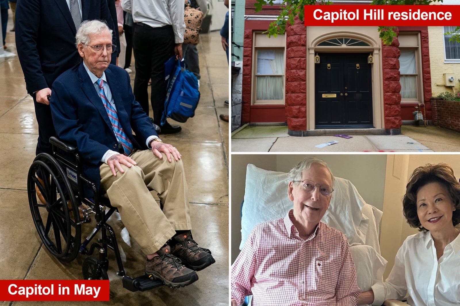 Mitch McConnell discharged from hospital — but not yet returning to Senate