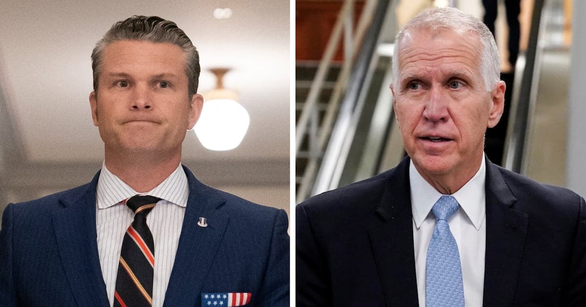 GOP Senator Exposes Pentagon Pete's 'Amateur Hour' Scheme