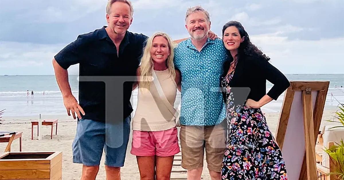 Thomas Massie Soaks Up Sun With Former Georgia Rep. Marjorie Taylor Greene In Costa Rica After Kentucky Defeat