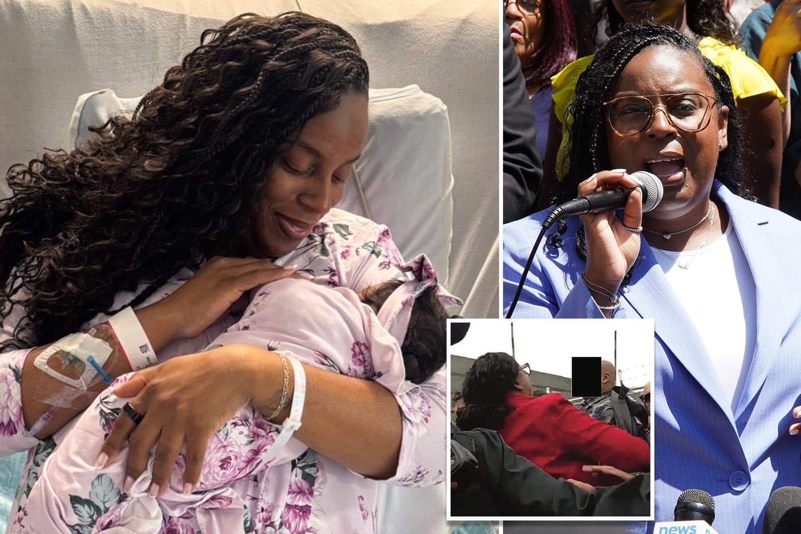 NJ Rep. LaMonica McIver gives birth as she awaits federal trial for allegedly assaulting cops at anti-ICE protest