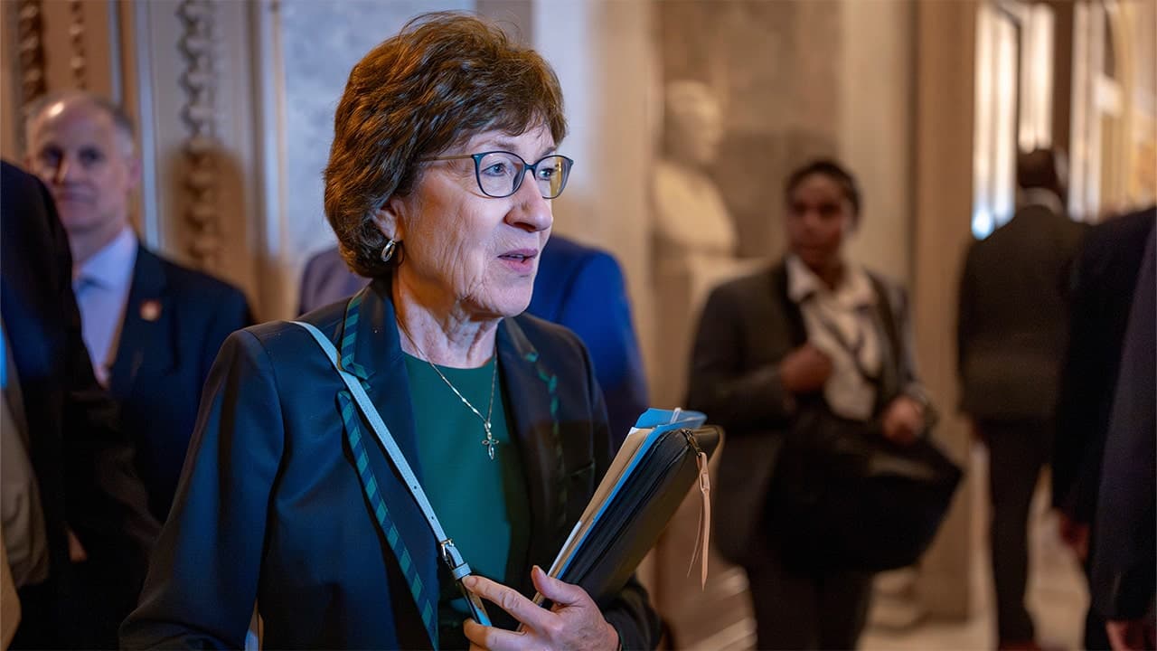 Susan Collins shrugs off attacks by Democrats and Trump, says Maine voters 'Don't vote party line'