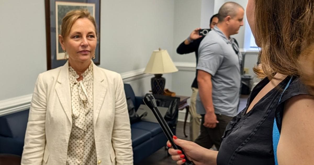 Darline Graham meets SC reporters two days before election