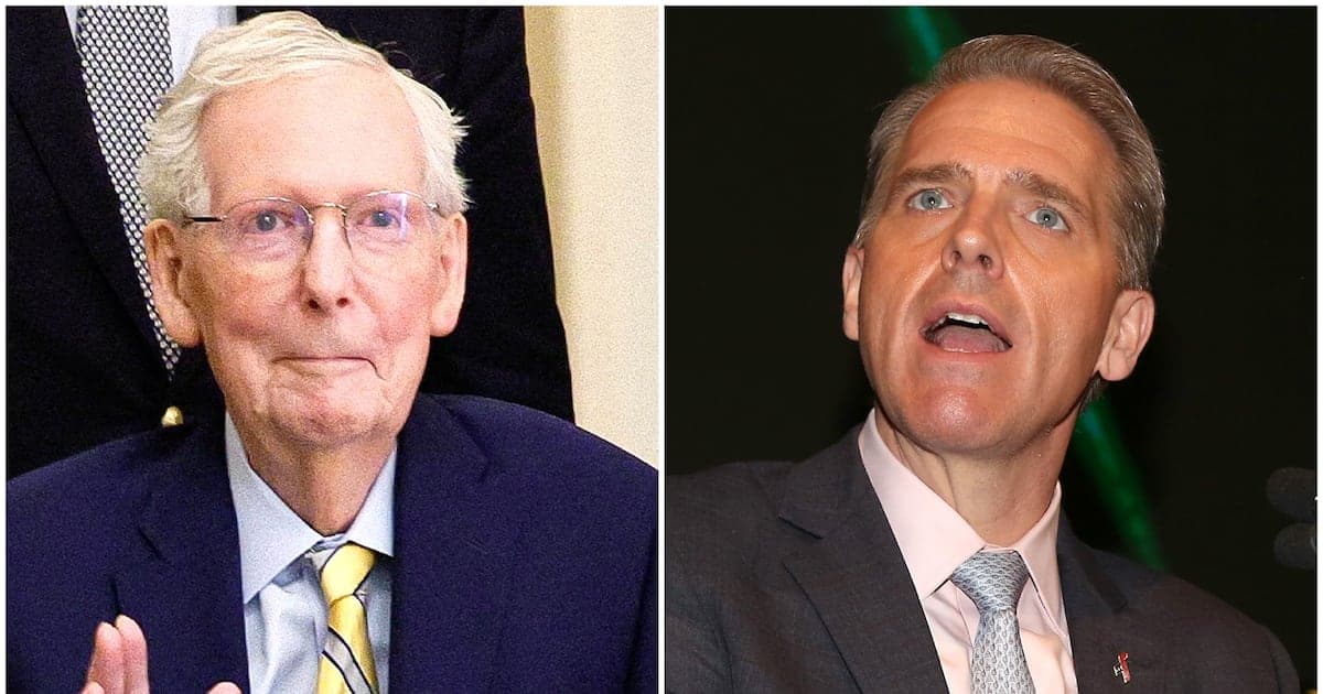 Scott Jennings Crashes Out After Mitch McConnell Sighting