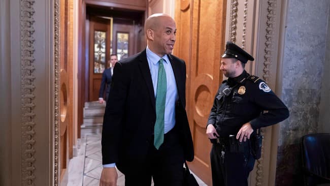 Graham Platner's Campaign Probably Did Not Like What Cory Booker Had to Say About the Sexting Stuff