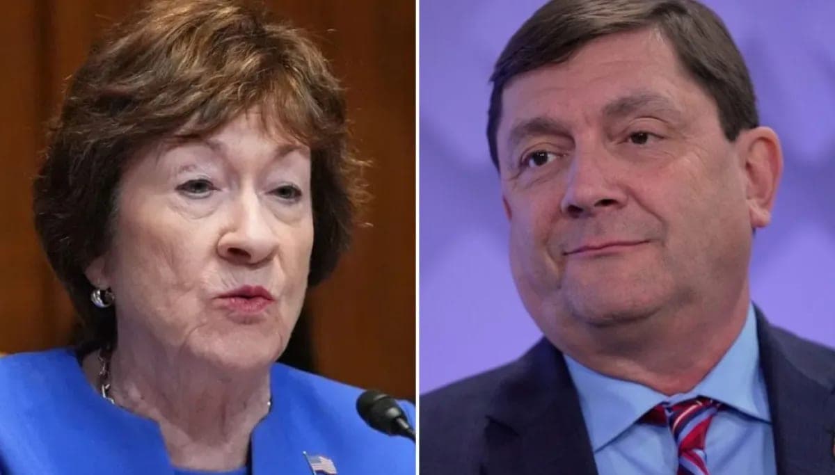 Collins distances herself from Trump, Jackson won’t confirm DSA ties: Takeaways from Maine Senate debate