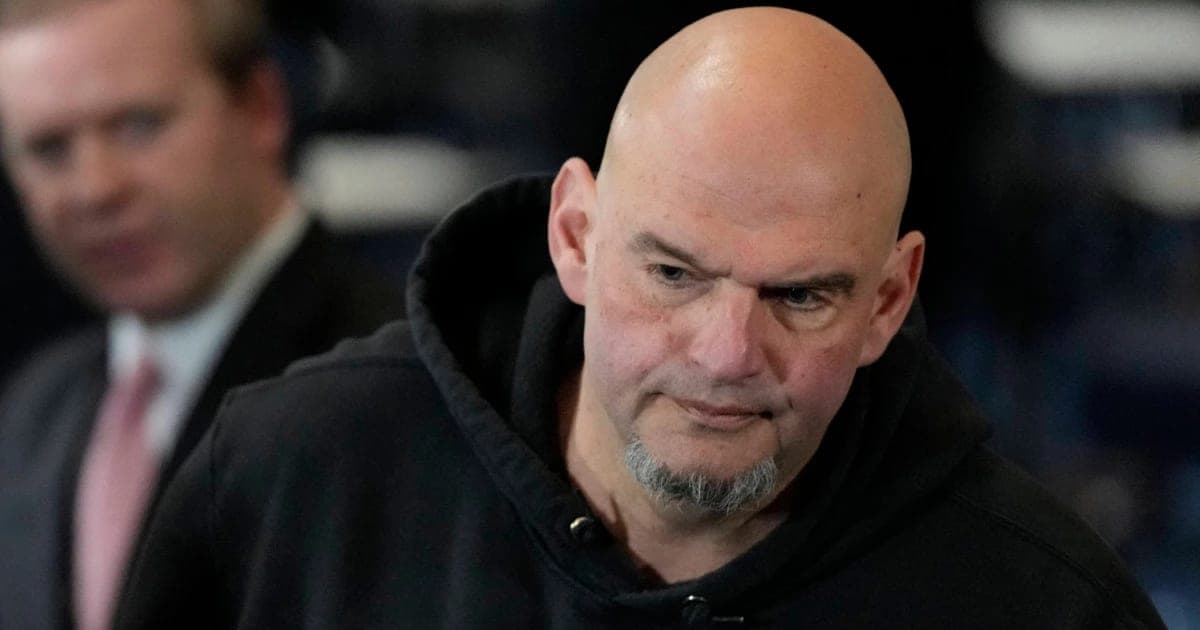Sen. John Fetterman joins GOP on Israeli West Bank measure