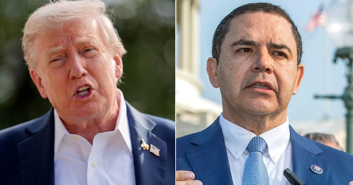 Furious Trump Blasts Congressman for Jumping Back to Democrats After Pardon