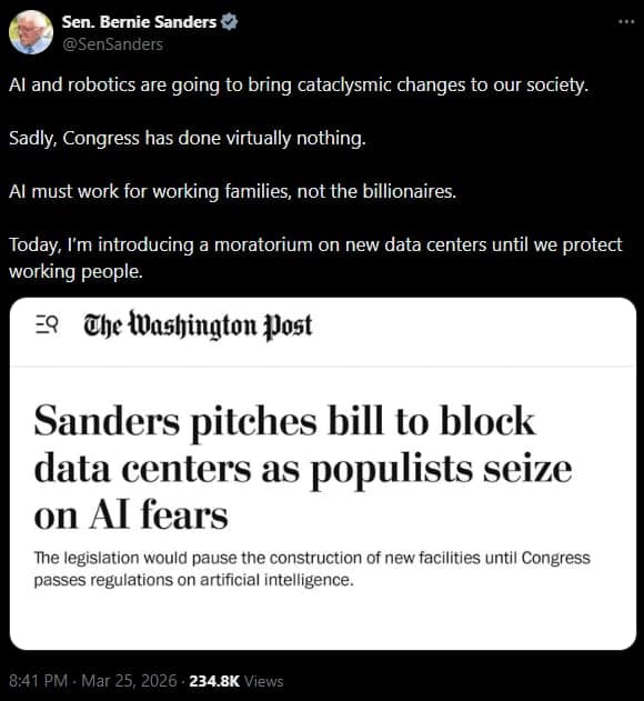 US lawmakers target Chinese robotics and AI with new bans and data center restrictions