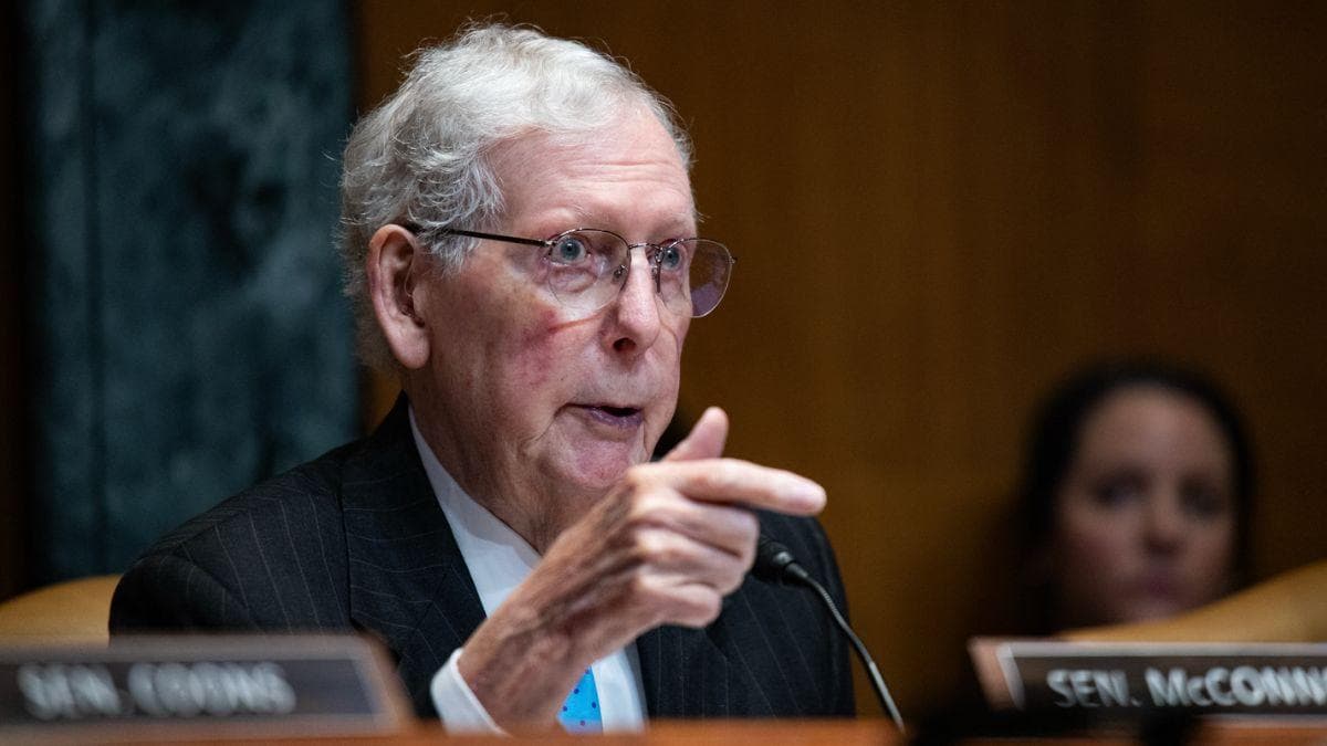 Mitch McConnell Health Mystery Intensifies: Man Seen at Senator's Home