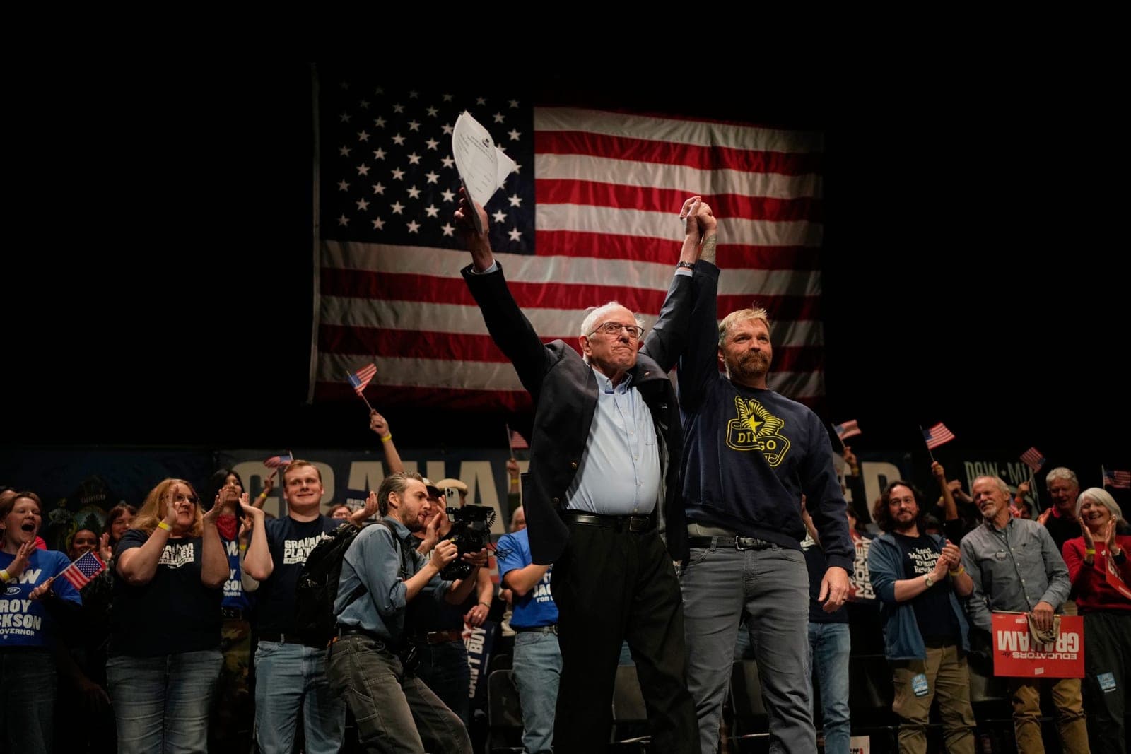 Platner's last pillar of support falls as Sanders says: Drop out
