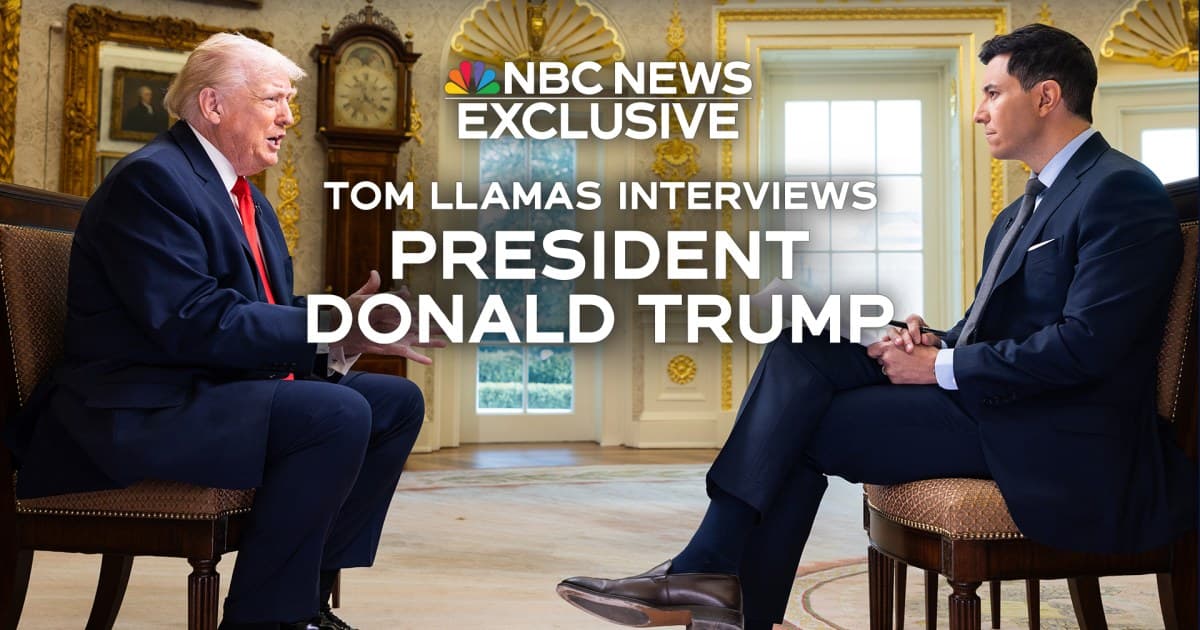 Full interview: Tom Llamas exclusive with President Trump