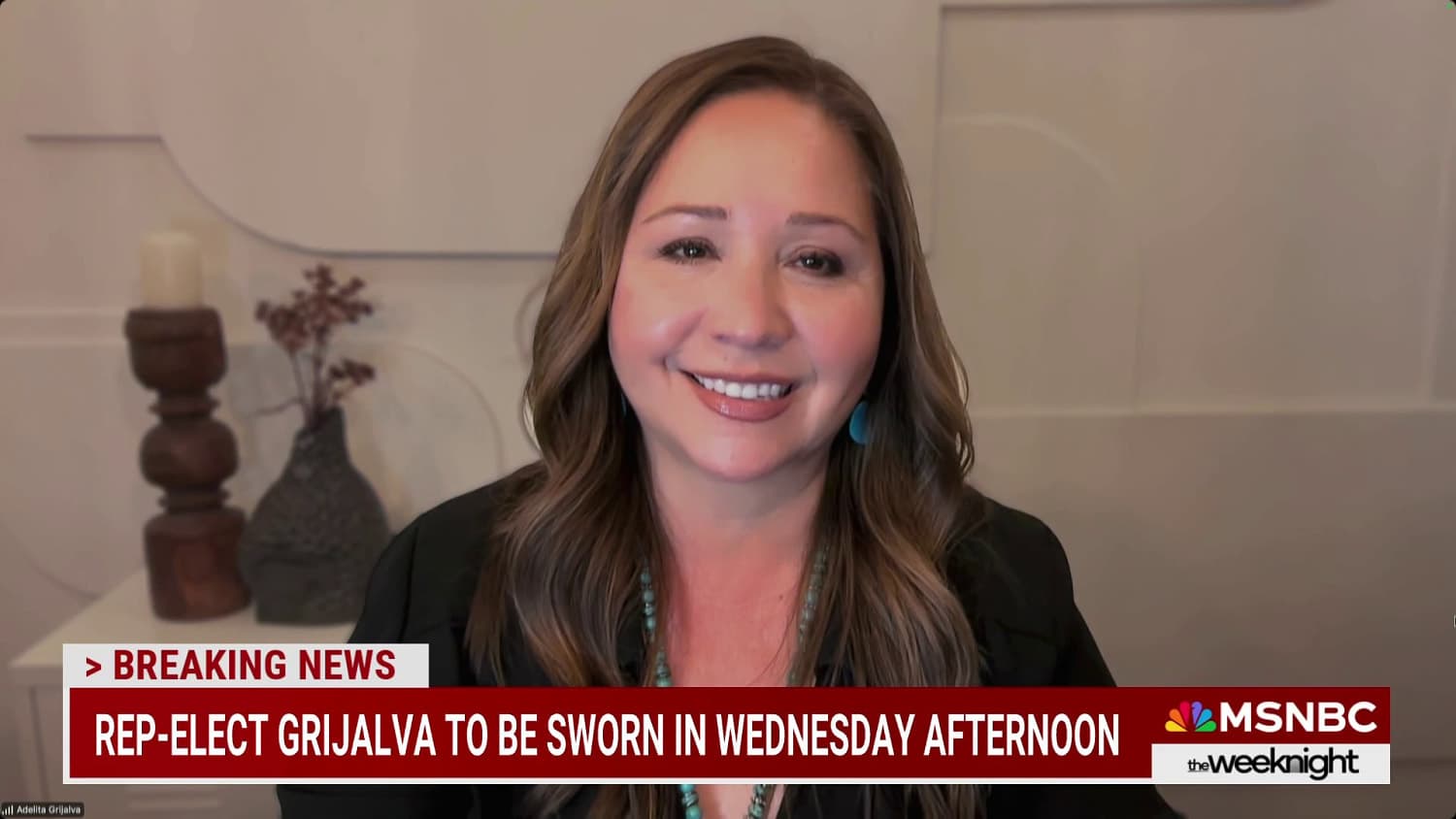 Rep.-elect Adelita Grijalva slams Mike Johnson ahead of her swearing-in: 'Unconstitutional'