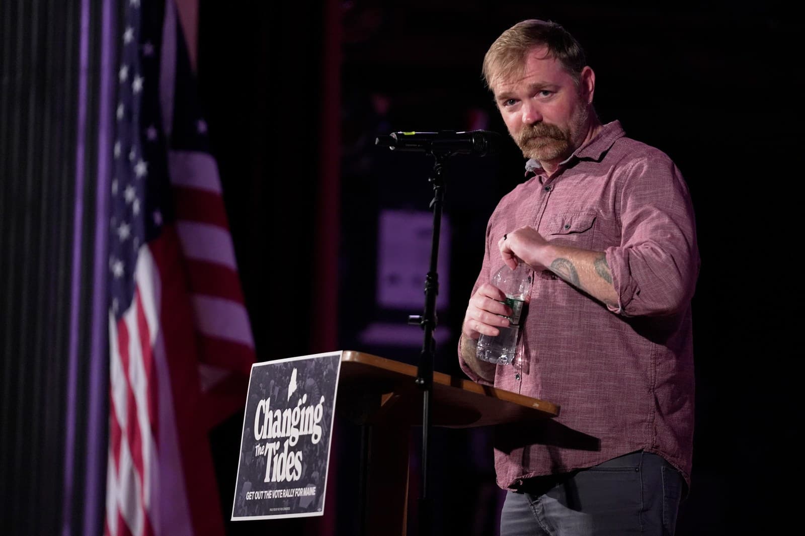 Platner seeks Democratic nomination for US Senate to set up critical Maine race with Collins