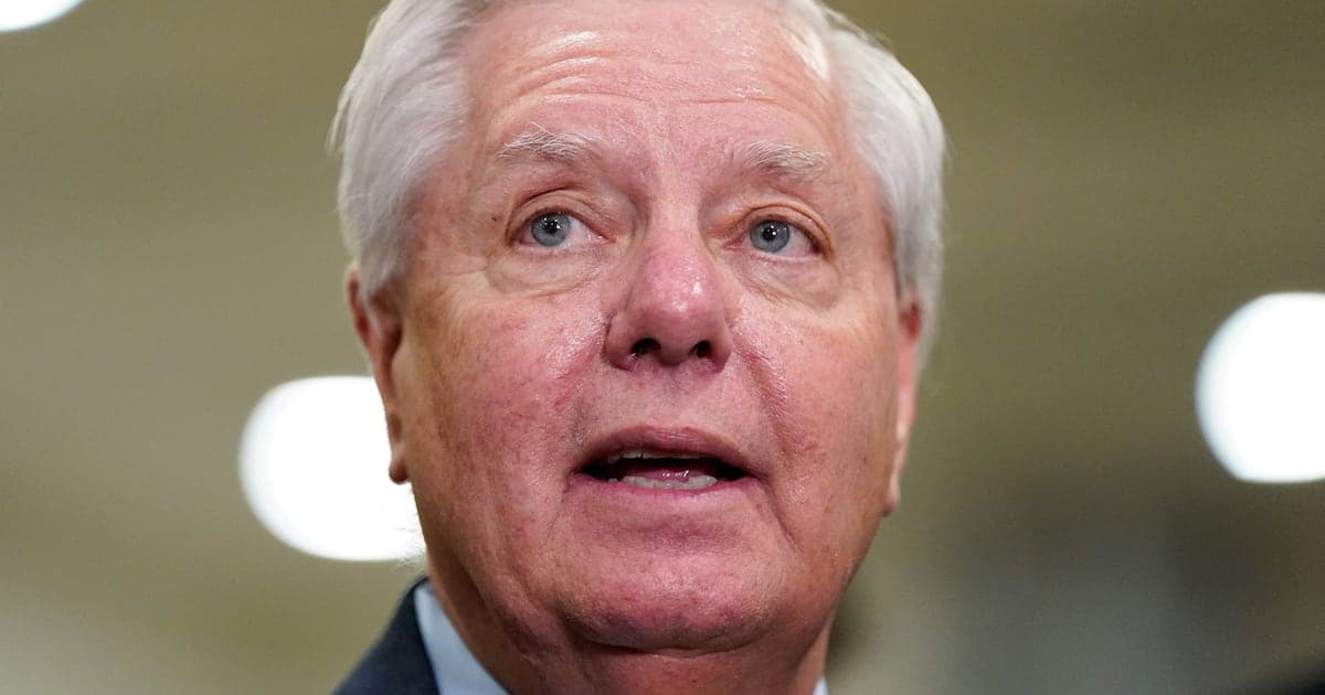 MAGA Stooge Lindsey Graham Reveals Major Plot Twist for Trump's Ballroom