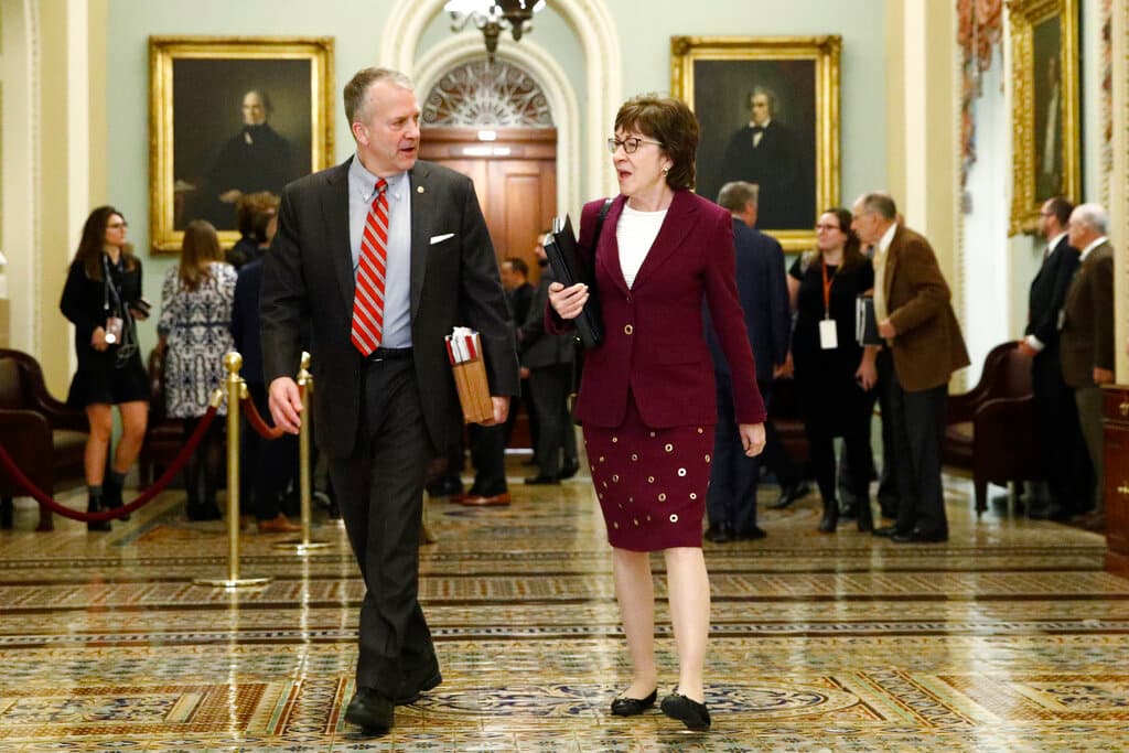Susan Collins and Dan Sullivan buck Senate GOP on affordability