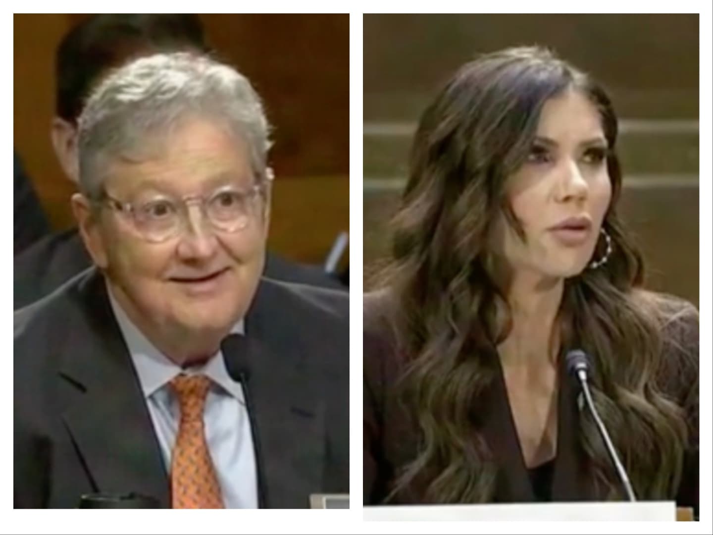 John Kennedy Accuses Kristi Noem Of Throwing Stephen Miller Under Bus